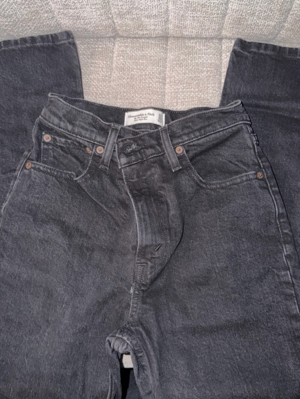 Abercrombie & Fitch Women's Black Denim Jeans